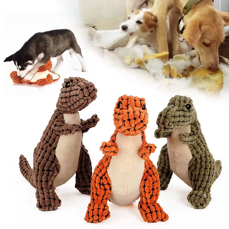 Pet Dog Toys Animal Shape Squeak Plush Funny Toy for Small Large Dogs Cat Puppy Chew Molar Toy Interactive Training Dog Supplies