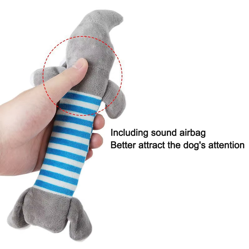 Pet Dog Toys Animal Shape Squeak Plush Funny Toy for Small Large Dogs Cat Puppy Chew Molar Toy Interactive Training Dog Supplies