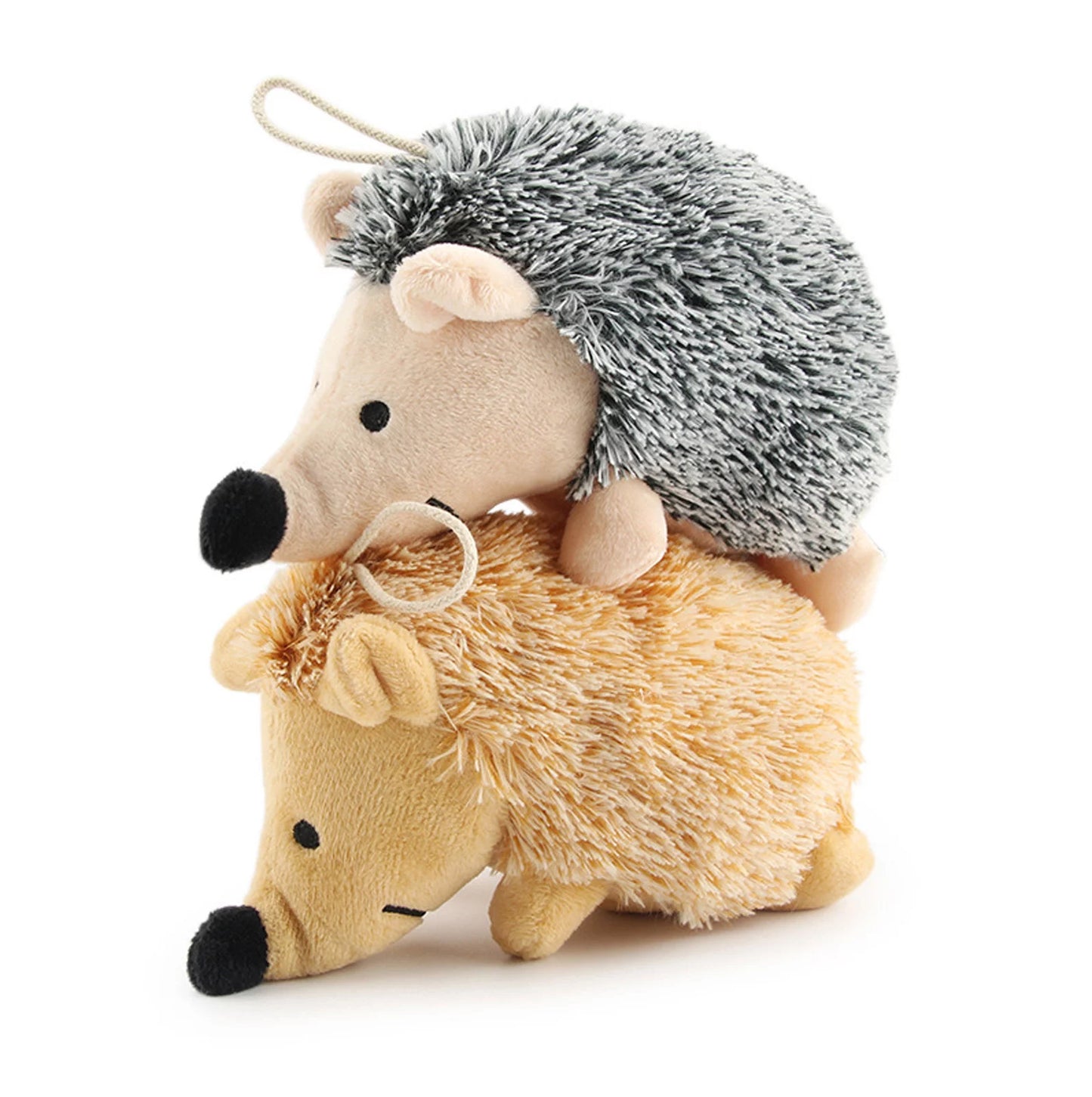 Plush Dog Toy,Soft Plush Squeaky Hedgehog Dog Toy Stuffed Biting Training Playing Squeak Toys for Dog Puppy